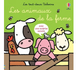 LES ANIMAUX DE LA FERME - LES TOUT-DOUX USBORNE - DES 6 MOIS