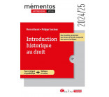 INTRODUCTION HISTORIQUE AU DROIT - COURS INTEGRAL ET SYNTHETIQUE - TABLEAUX ET CARTES - DES ENCADRES