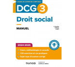 DCG 3 - Droit social - Manuel 2024-2025