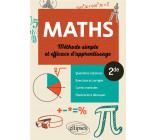 MATHEMATIQUES - SECONDE - METHODE SIMPLE ET EFFICACE D-APPRENTISSAGE - QUESTIONS-REPONSES, EXERCICES