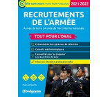 RECRUTEMENTS DE L-ARMEE - TOUT POUR L-ORAL 2021/2022