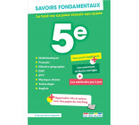 SAVOIRS FONDAMENTAUX 5E - LE TOUT-EN-UN POUR REUSSIR SON ANNEE + APPRENDRE VITE ET MIEUX AVEC DES PA