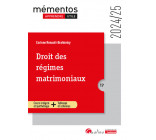 DROIT DES REGIMES MATRIMONIAUX - COURS INTEGRAL ET SYNTHETIQUE - OUTILS PEDAGOGIQUESAPPRENDRE PLUS F