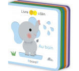 LIVRE CALIN MINI FEUTRINE - AU BAIN