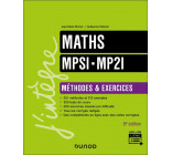 MATHS MPSI-MP2I - METHODES ET EXERCICES - 6E ED.