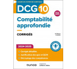 DCG 10 - Comptabilité approfondie - Corrigés 2024-2025