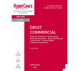 DROIT COMMERCIAL. 10E ED. - ACTES DE COMMERCE - COMMERCANTS - FONDS DE COMMERCE - BAUX COMMERCIAUX -