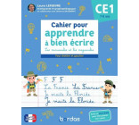 Cahier pour apprendre à bien écrire CE1