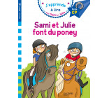 Sami et Julie CP niveau 3 Sami et Julie font du poney