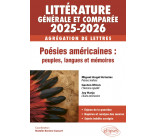 AGRÉGATION DE LETTRES 2025-2026 - LITTÉRATURE GÉNÉRALE ET COMPARÉE