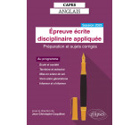 CAPES Anglais 2025 - Épreuve écrite disciplinaire appliquée