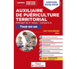 Concours Auxiliaire de puériculture territorial - Catégorie B - Tout-en-un