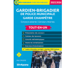 Gardien-brigadier de police municipale – Garde champêtre (Catégorie C – Concours 2025-2026)