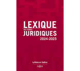 Lexique des termes juridiques 2024-2025. 32e éd.