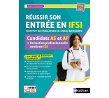 Réussir son entrée en IFSI - Candidats AS et AP + formation professionnelle continue (FPC) IDE