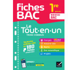 Fiches bac - Le Tout-en-un Tronc commun 1re générale (toutes les matières) - 2024-2025