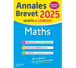 Annales BREVET 2025 - Maths 3e - sujets et corrigés