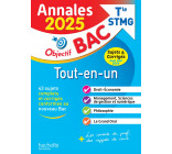 Annales Objectif BAC 2025 -  Bac STMG Tout-en-un