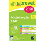 Annales du brevet Annabrevet 2025 Histoire-géographie EMC 3e - Nouveau brevet