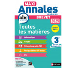 Maxi Annales Brevet 2025 - Corrigé