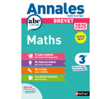 Annales Brevet 2025 Maths - Corrigé