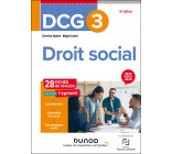 DCG 3 - Droit social - Fiches 2024-2025