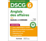 DSCG 6 - Anglais des affaires - Manuel - 2024-2025