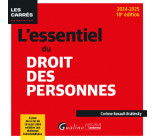 L'essentiel du droit des personnes