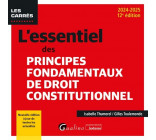 L'essentiel des principes fondamentaux de droit constitutionnel