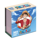 Mini calendrier 365 jours avec One Piece