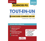 Sciences Po - Concours commun des IEP 2025 - Tout-en-un