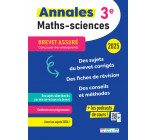 Brevet assuré - Annales - Maths-Sciences - 3e - 2025