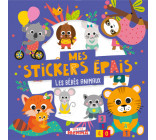 Mon P'tit Hemma - Mes stickers épais - Les bébés animaux