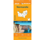 Carte Régionale Normandie 2025