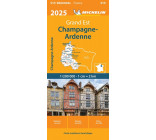 Carte Régionale Champagne-Ardenne 2025