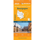 Carte Régionale Bourgogne 2025