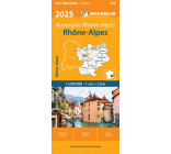 Carte Régionale Rhône-Alpes 2025