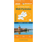 Carte Régionale Midi-Pyrénées 2025