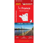 Carte Nationale France Nord-Ouest 2025