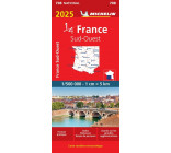 Carte Nationale France Sud-Ouest 2025