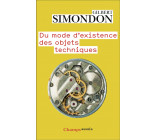 Du mode d'existence des objets techniques