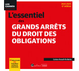 L'essentiel des grands arrêts du droit des obligations