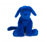 Petite peluche Chien Bleu