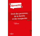 Droit des personnes, de la famille et des incapacités 12ed