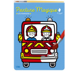 PEINTURE MAGIQUE LES POMPIERS