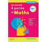 Le Nouvel A portée de maths CM1 - Manuel élève - Edition 2019