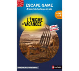 Enigme des vacances Escape game du CM2 à la 6ème - A bord du bateau pirate