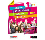 Sciences et techniques sanitaires et sociales 1ère ST2S (Poch Réflexe) Livre + licence élève 2021