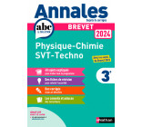 Annales Brevet Physique Chimie - SVT - Techno 2024 - Corrigé