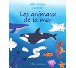 Mon imagier à colorier : les animaux de la mer